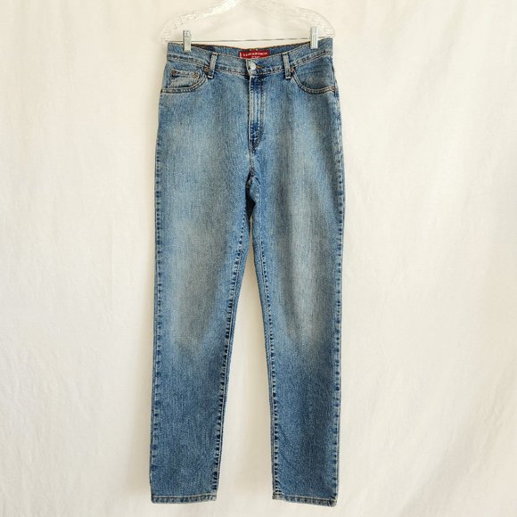 Levi's Denim - LEVI'S 512 VINTAGE Classic Slim Stretch Jeans Slim Fit Tapered Leg Size 12 MIS L